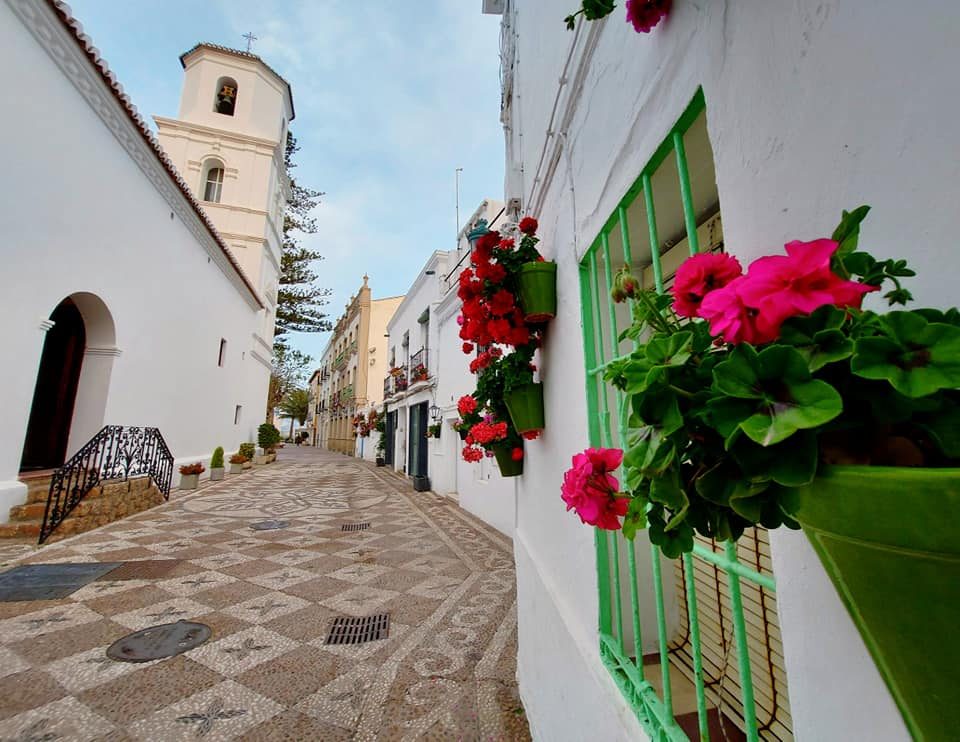 Nerja old town street